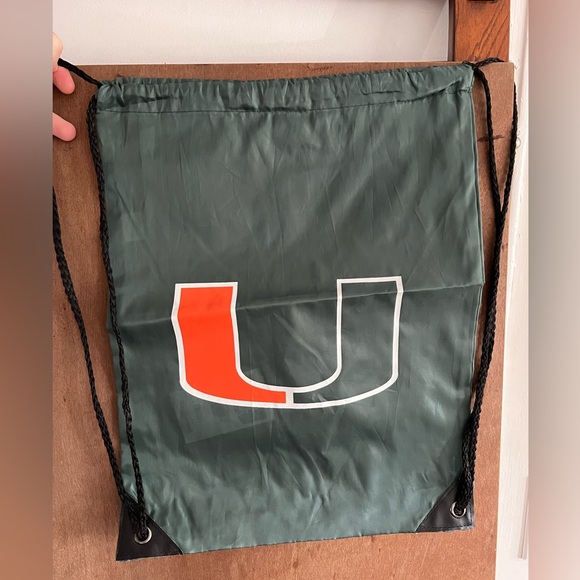 Miami Hurricanes String Bag - Picture 1 of 2